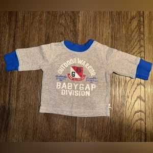 THROWBACK to 2009 Baby Gap 0-3mo Baby Boys Long Sleeve Shirt